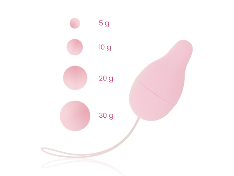 OHMAMA - PELVIC FLOOR DEVELOPER KEGEL WEIGHT SYSTEM