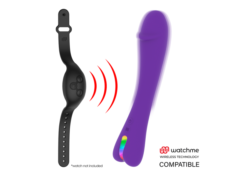 MR BOSS - ENZO VIBRATOR WATCHME WIRELESS TECHONOLOGY COMPATIBLE