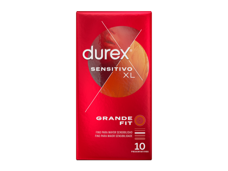 DUREX - SENSITIVE XL CONDOMS 10 UNITS