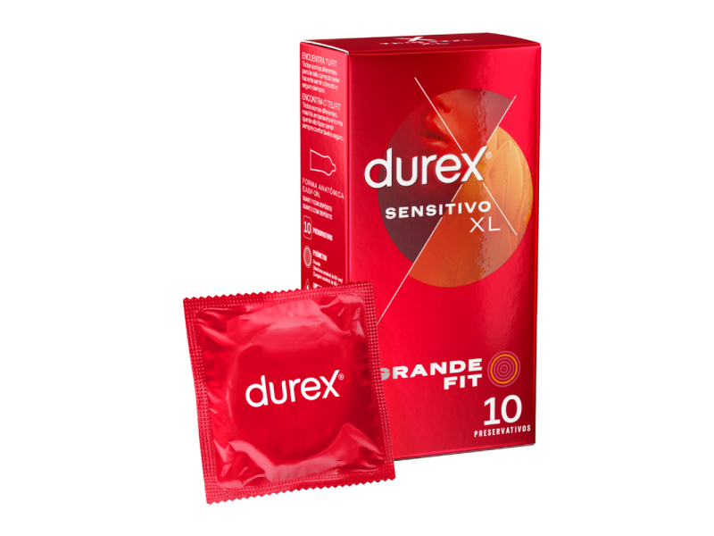 DUREX - SENSITIVE XL CONDOMS 10 UNITS