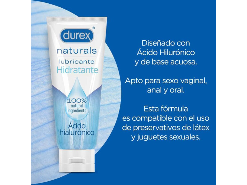 DUREX - NATURALS MOISTURIZING LUBE 100 ML