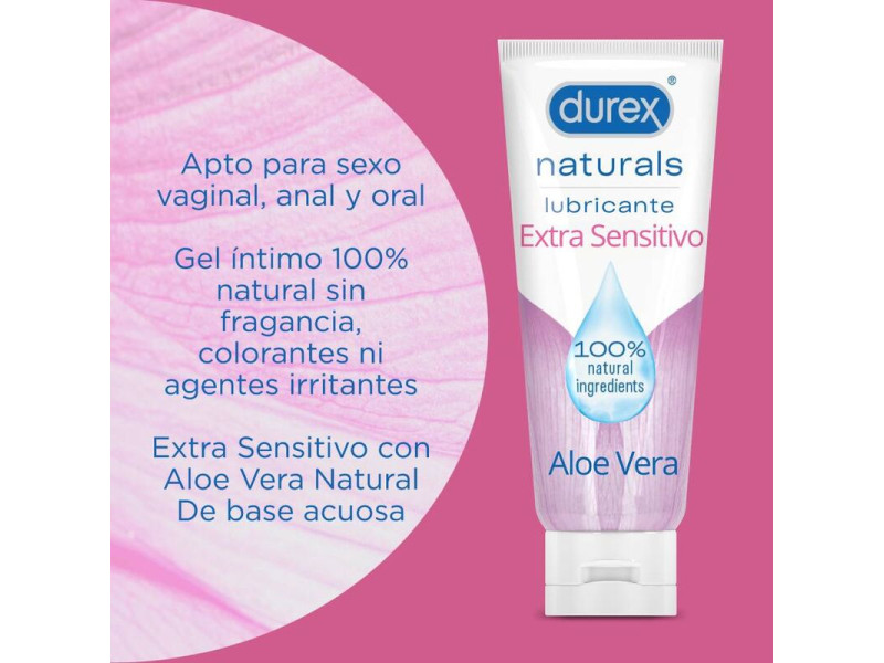 DUREX - NATURALS EXTRA SENSITIVE LUBRICANT 100 ML