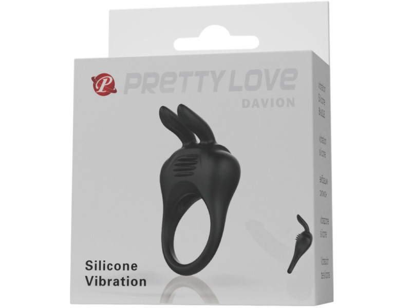 PRETTY LOVE - DAVION RABBIT VIBRATOR RING