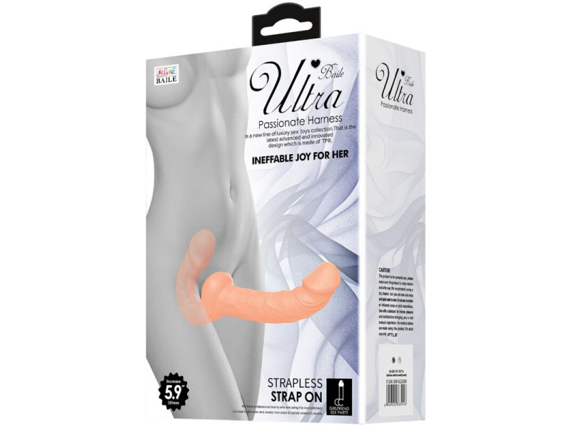 BAILE - ULTRA PASSIONATE DILDO WITH HARNESS WITHOUT SUPPORT