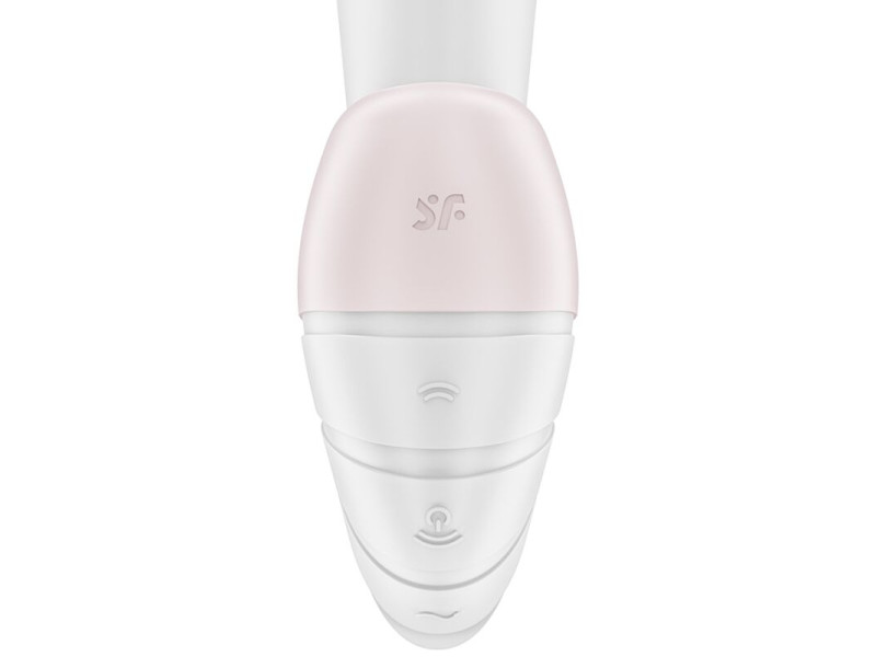 SATISFYER - SUPERNOVA AIR PULSE STIMULATOR & VIBRATION WHITE