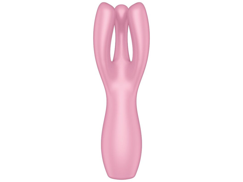 SATISFYER - THREESOME 3 VIBRATOR PINK