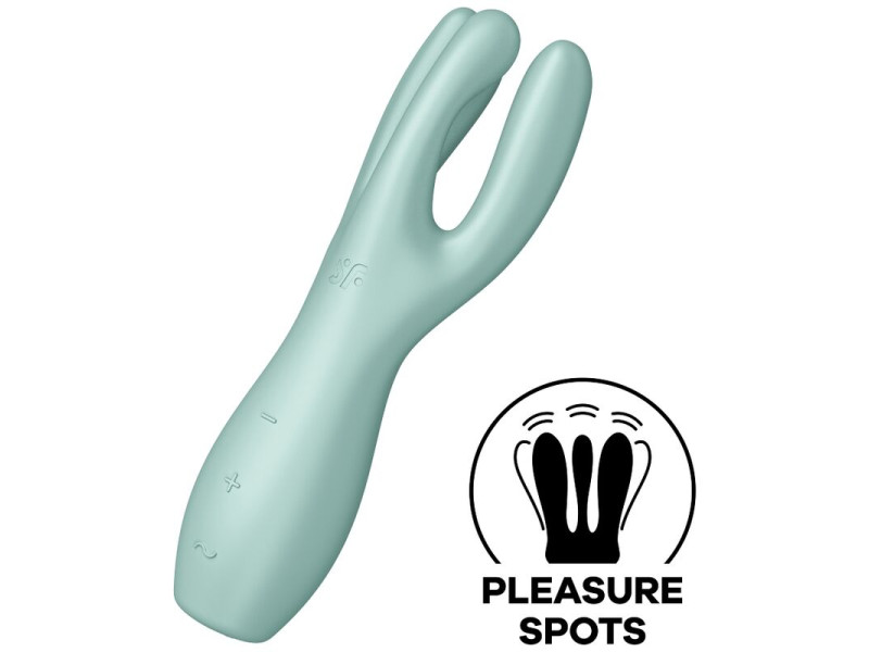 SATISFYER - THREESOME 3 VIBRATOR MINT