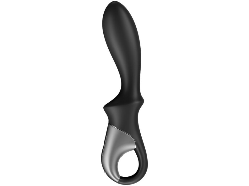 SATISFYER - HEAT CLIMAX ANAL VIBRATOR APP BLACK