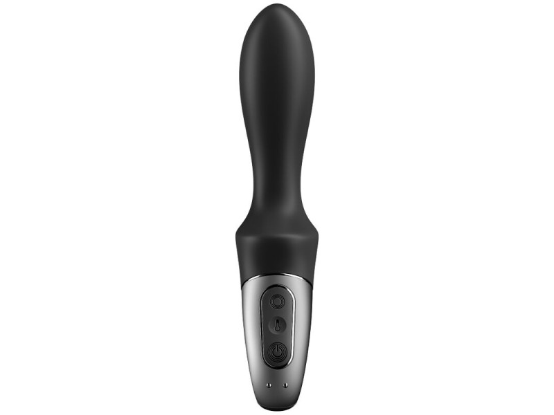 SATISFYER - HEAT CLIMAX ANAL VIBRATOR APP BLACK