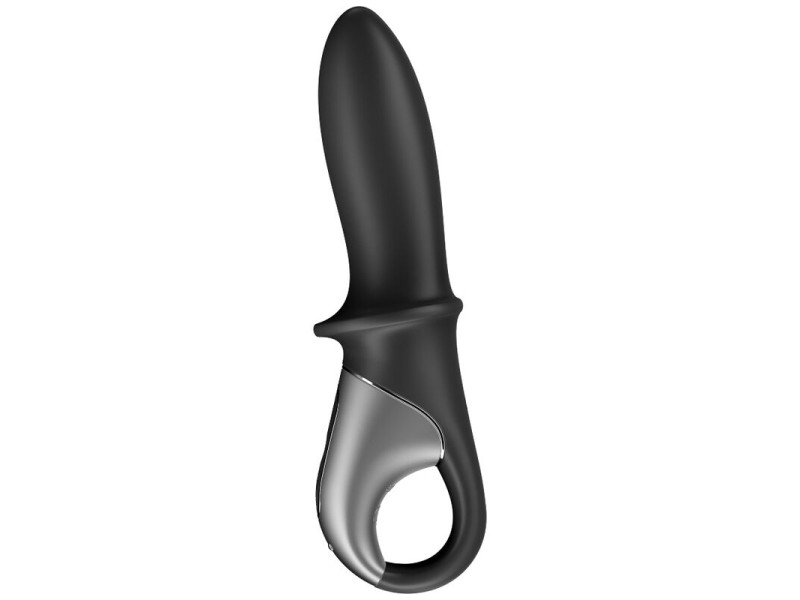 SATISFYER - HOT PASSION ANAL VIBRATOR APP BLACK