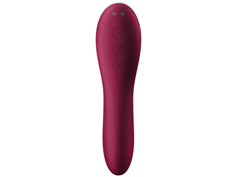 SATISFYER - DUAL CRUSH AIR PULSE VIBRATOR