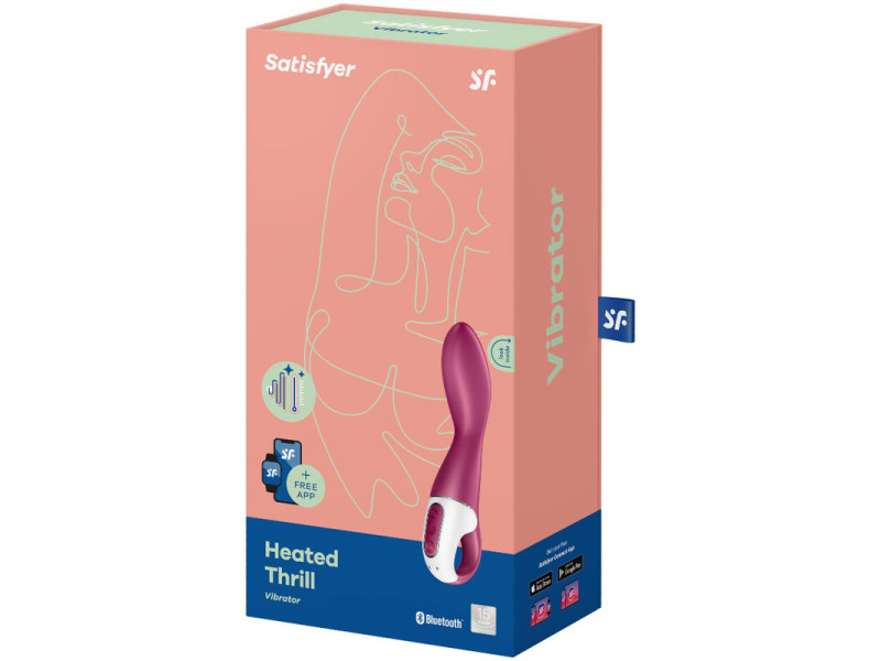 SATISFYER - HEATED THRILL GSPOT VIBRATOR