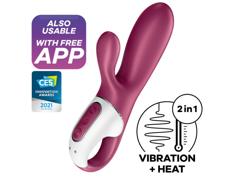 SATISFYER - HOT BUNNY GSPOT VIBRATOR