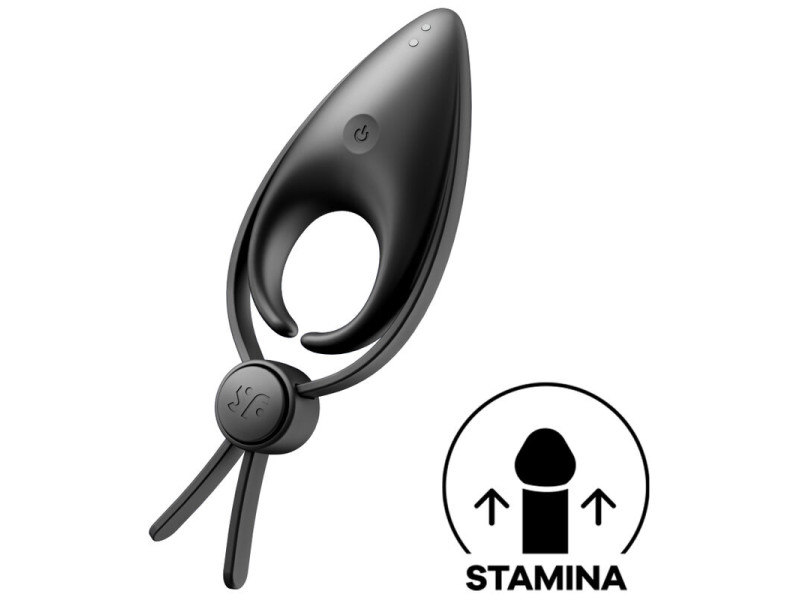 SATISFYER - SNIPER RING VIBRATOR BLACK