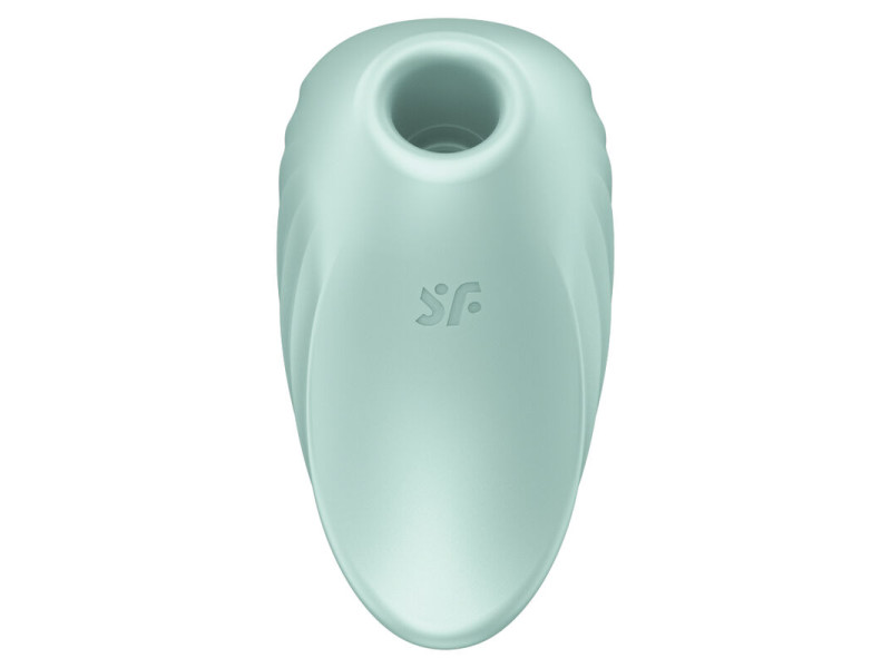 SATISFYER - PEARL DIVER AIR PULSE STIMULATOR & VIBRATOR GREEN