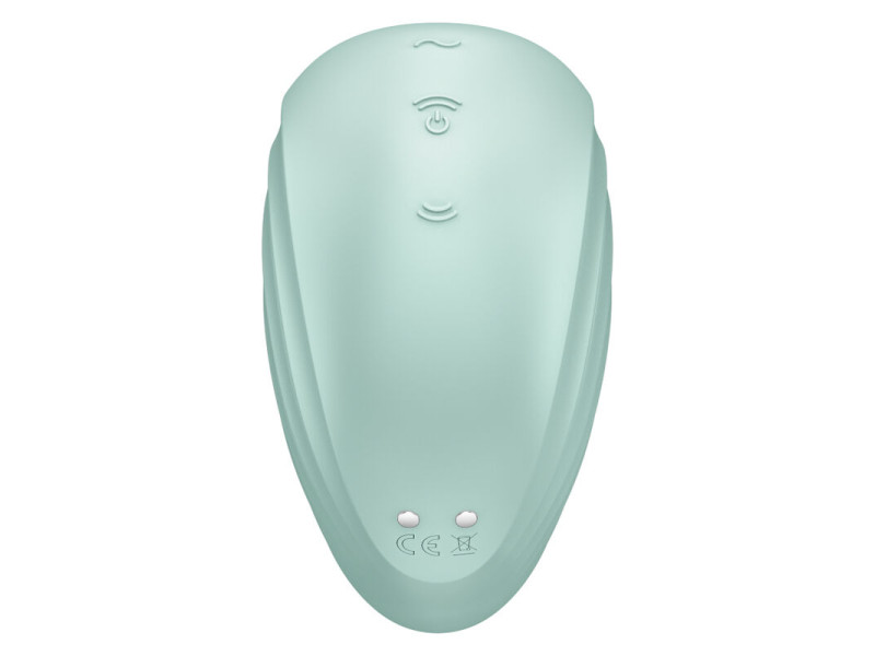 SATISFYER - PEARL DIVER AIR PULSE STIMULATOR & VIBRATOR GREEN