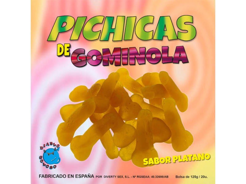 DIABLO GOLOSO - BANANA GUMMY SLICES