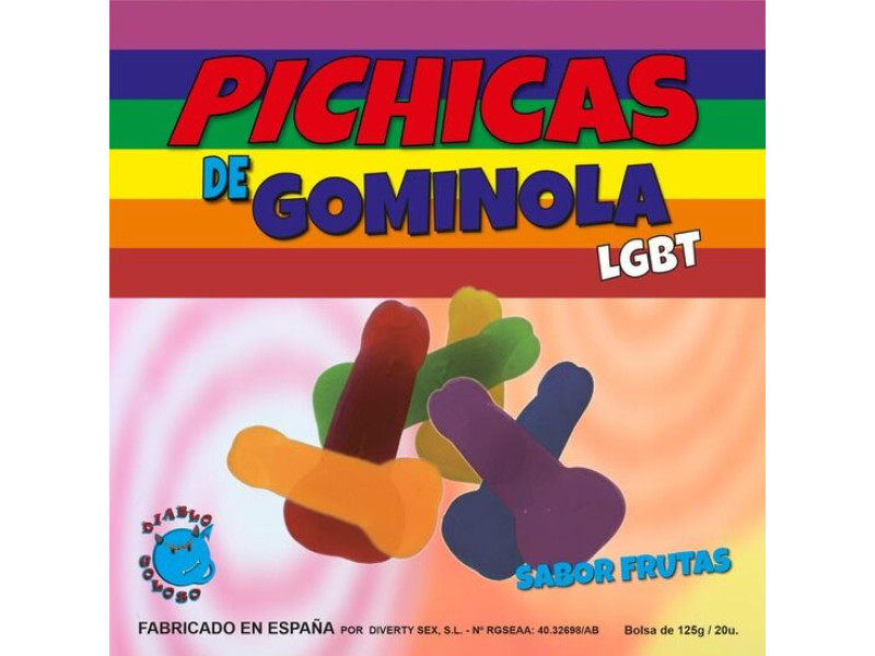 PRIDE - GUMMY PENIS FRUITS LGBT