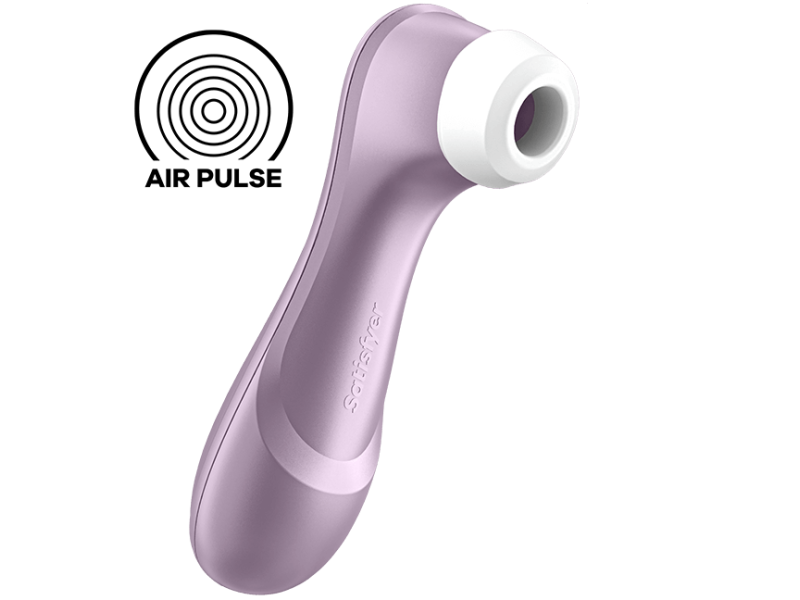 SATISFYER - PRO 2 AIR PULSE STIMULATOR VIOLET