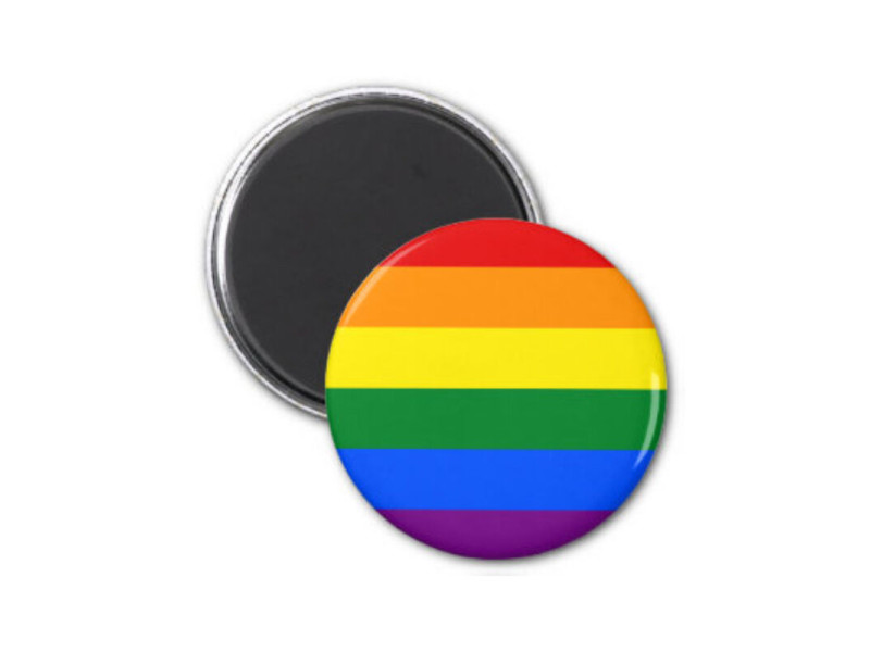 PRIDE - LGBT FLAG MAGNET