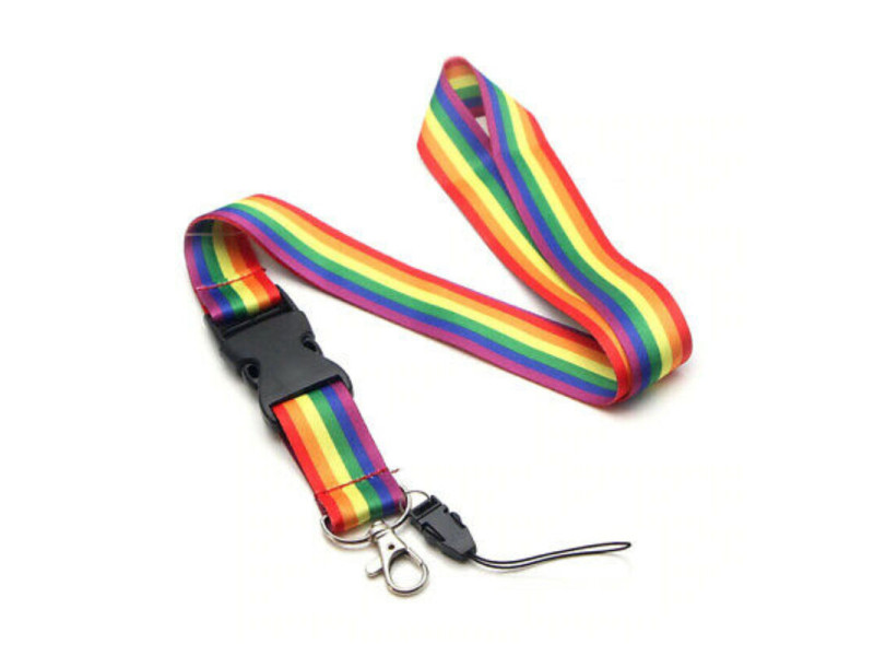 PRIDE - LGBT FLAG LANYARD