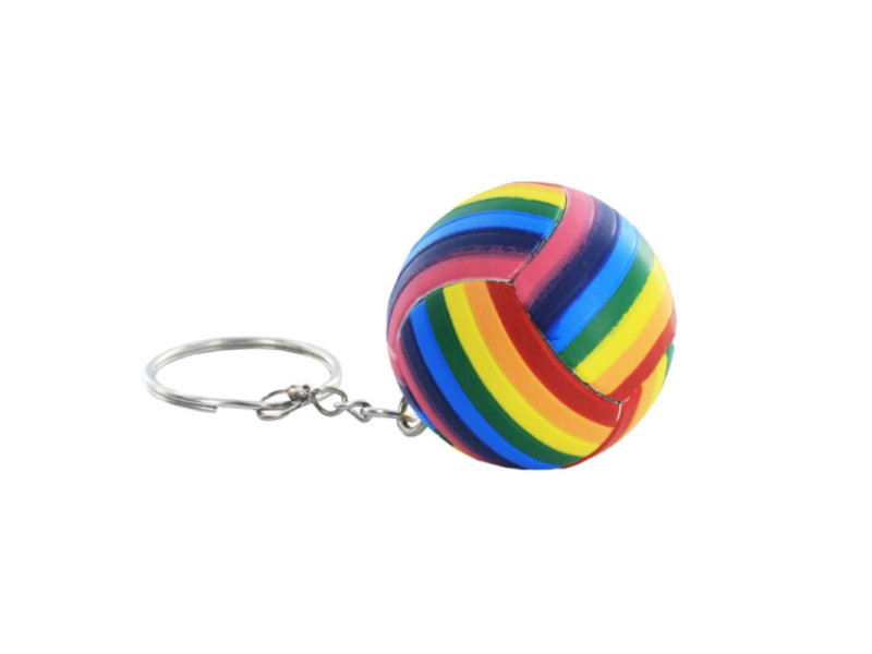 PRIDE - LGBT FLAG BALL KEYCHAIN