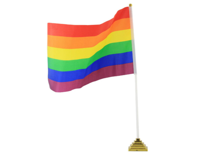 PRIDE - LGBT SMALL TABLE FLAG