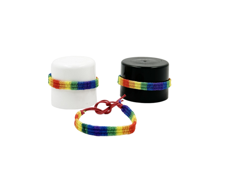 PRIDE - LGTB FLAG THREAD BRACELET