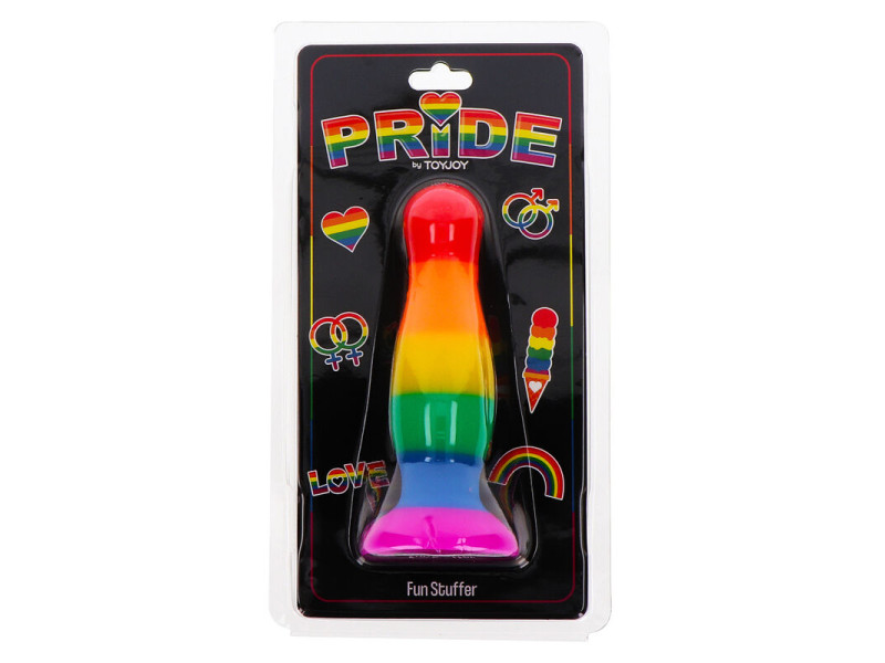 PRIDE - LGBT FLAG PLUG FUN STUFER 8.5 CM