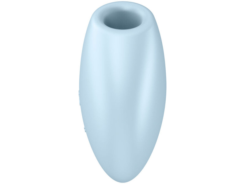 SATISFYER - CUTIE HEART AIR PULSE STIMULATOR & VIBRATOR BLUE
