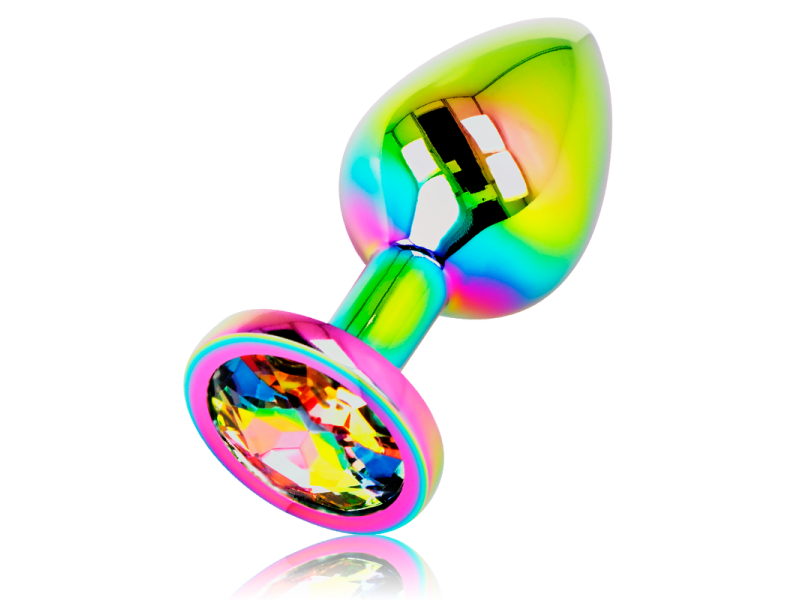 OHMAMA - IRIDESCENT CIRCLE ANAL PLUG - SIZE L