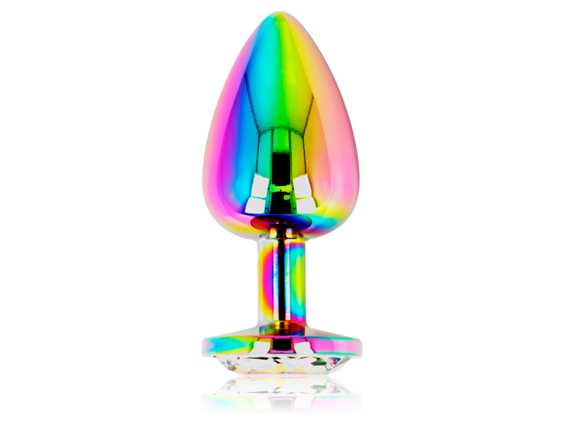 OHMAMA - IRIDESCENT CIRCLE ANAL PLUG - SIZE L