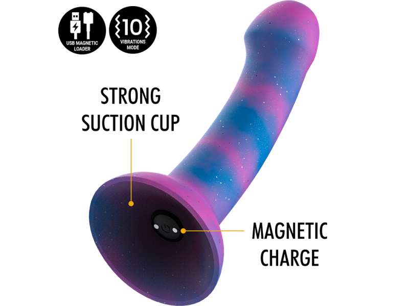 MYTHOLOGY - DION GALACTIC DILDO M - VIBRATOR WATCHME WIRELESS TECHNOLOGY COMPATIBLE