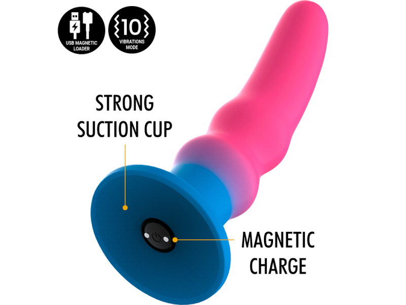 MYTHOLOGY - KUNO UTOPIA DILDO M - VIBRATOR COMPATIBLE WITH WATCHME WIRELESS TECHNOLOGY