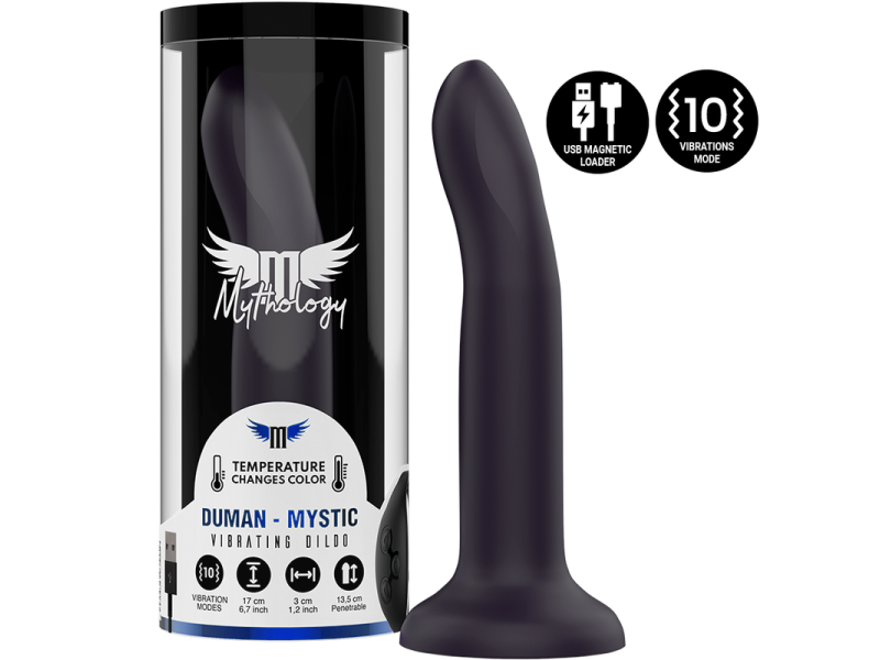 MYTHOLOGY - DUMAN MYSTIC DILDO M - VIBRATOR COMPATIBLE WITH WATCHME WIRELESS TECHNOLOGY