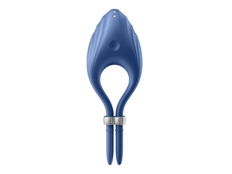 SATISFYER - DUELIST RING VIBRATOR BLUE