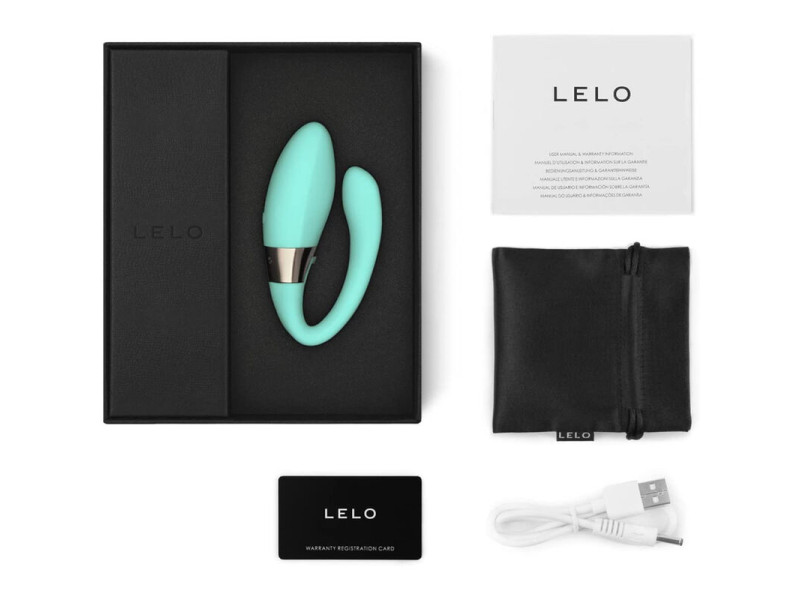 LELO - TIANI HARMONY AQUA GREEN COUPLE MASSAGER