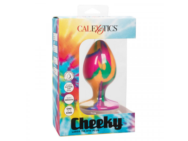 CALEXOTICS - CHEEKY LARGE TIE-DYE PLUG ANAL