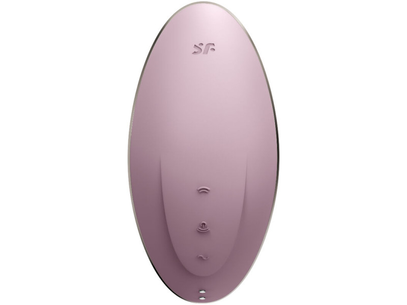 SATISFYER - VULVA LOVER 1 AIR PULSE STIMULATOR & VIBRATOR VIOLET