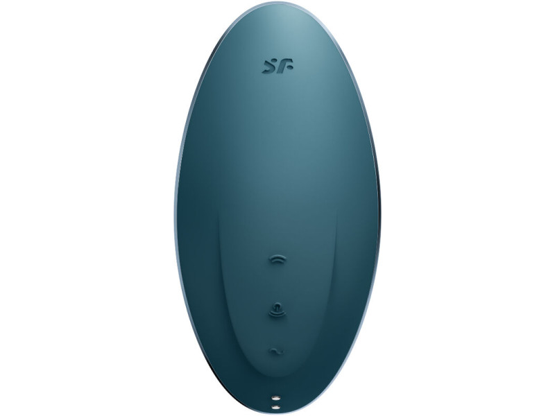 SATISFYER - VULVA LOVER 1 AIR PULSE STIMULATOR & VIBRATOR BLUE