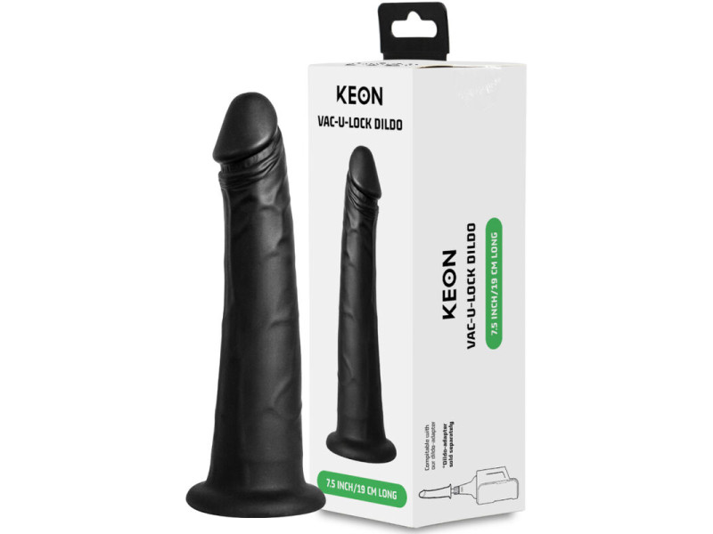 KIIROO - KEON VACUUM LOCK DILDO - ADAPTABLE DILDO