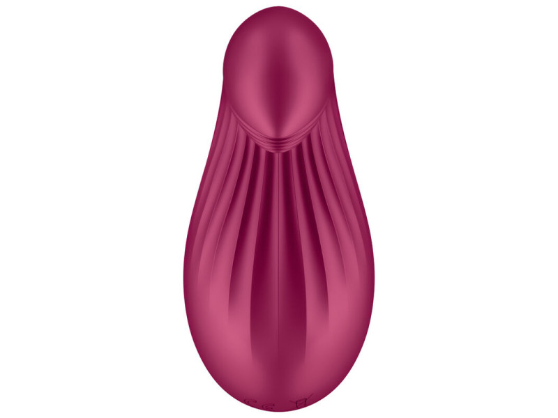 SATISFYER - DIPPING DELIGHT LAY-ON VIBRATOR RED