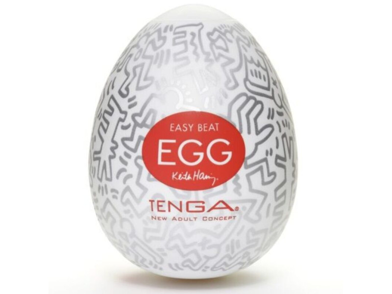 TENGA - PARTY MASTURBATOR EGG KEITH HARING