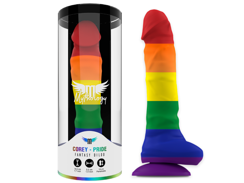 MYTHOLOGY - COREY PRIDE DILDO L