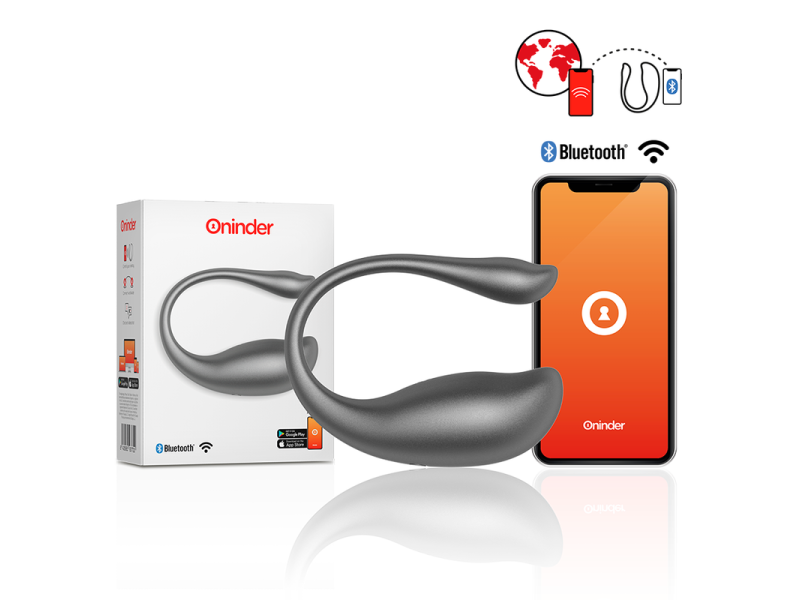 ONINDER - NAIROBI VIBRATING EGG BLACK - FREE APP