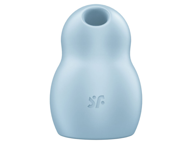 SATISFYER - PRO TO GO 1 DOUBLE AIR PULSE STIMULATOR & VIBRATOR BLUE