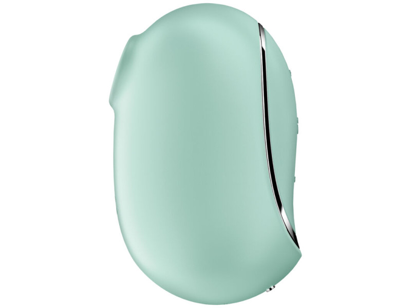 SATISFYER - PRO TO GO 2 DOUBLE AIR PULSE STIMULATOR & VIBRATOR GREEN