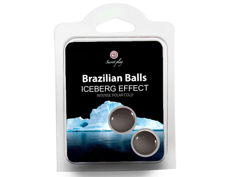 SECRET PLAY SET 2 BRAZILIAN BALLS ICEBERG EFFECT