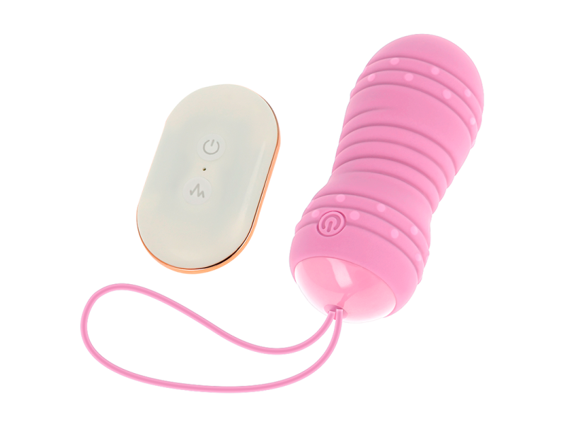 OHMAMA - REMOTE CONTROL EGG 7 MODES ROTATION PINK