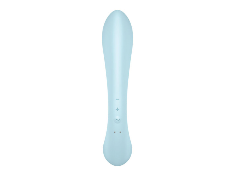 SATISFYER - TRIPLE OH HYBRID VIBRATION BLUE